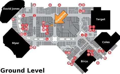 map of chadstone.